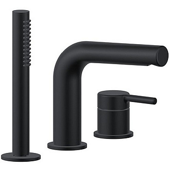 Смеситель на борт ванны EXCELLENT Pi AREX.1233BL (черный мат) Смеситель на борт ванны EXCELLENT Pi AREX.1233BL (черный мат)