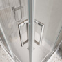 LUCE-A-2-90-P-Cr Душевой уголок, Условный размер, мм:900x900x1950 Габариты с диапазоном регулировок, мм:(885-900)х(885-900)  LUCE-A-2-90-P-Cr Душевой уголок, Условный размер, мм:900x900x1950 Габариты с диапазоном регулировок, мм:(885-900)х(885-900)