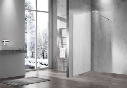 Душевая перегородка Walk-In VSW-1H700CL, 700*2000, хром, стекло прозрачное