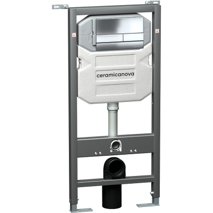 Сет 4 в 1 Инсталляция с кнопкой+унитаз+шумоизоляция