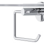 A85A341500 X-Joy, Держатель для туалетной бумаги с полкой, хром
