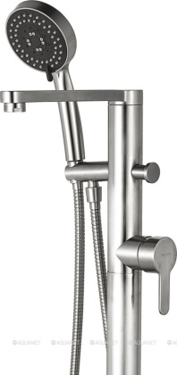Смеситель для ванны с душем Aquanet Steel AF210-94S