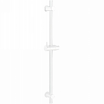 CZR-B-SD-BIO Душевая штанга круглое сечение, исполнение белый матовый