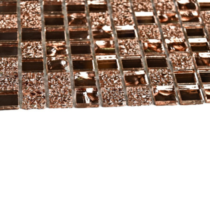Мозаика Bonaparte Стеклянная Mirror Bronze 30х30 см