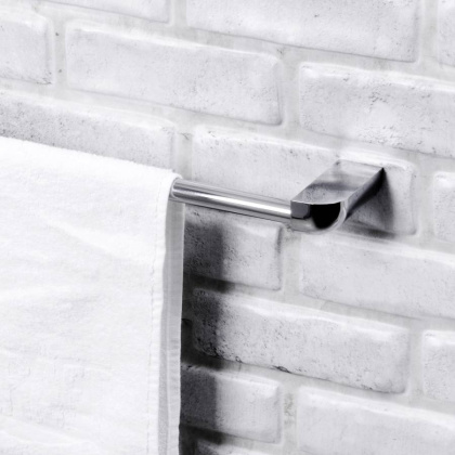 Держатель полотенец Kammel одинарный, 65,5х3х7,5 см, хром, K-8330