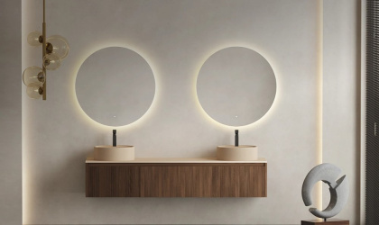 Зеркало для ванной OMBRA с LED подсветкой, 27M0360BH Зеркало для ванной OMBRA с LED подсветкой, 27M0360BH