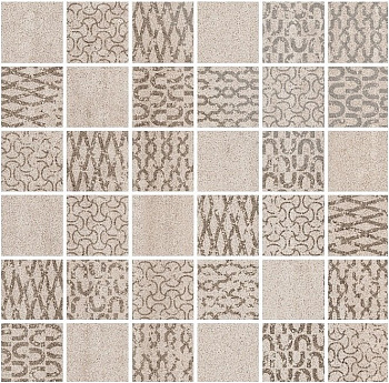 Декор Про Дабл бежевый мозаичный 30x30x0,9 Декор Про Дабл бежевый мозаичный 30x30x0,9