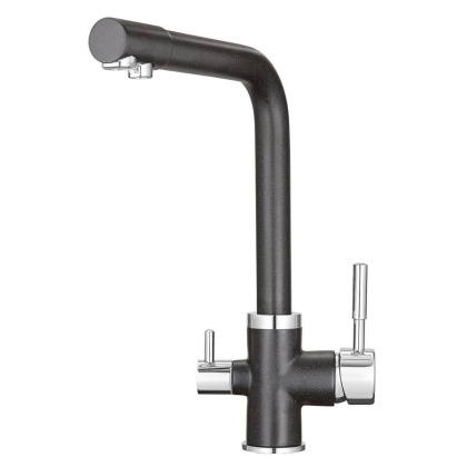 Смеситель для кухни Point PN3103B черный