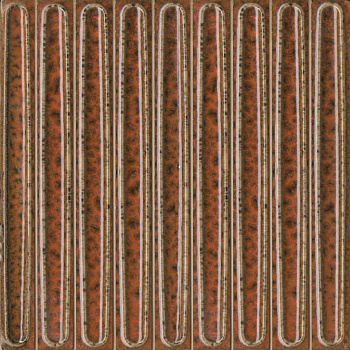 Декор чипсет Далия оранжевый глянцевый 20x20x0,95 Декор чипсет Далия оранжевый глянцевый 20x20x0,95