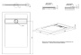 Душевой поддон Allen Brau Infinity 120x80 8.21002-PGM платина Душевой поддон Allen Brau Infinity 120x80 8.21002-PGM платина