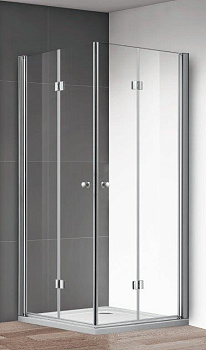 ECO-O-ASH-2-80/100-C-Cr Душевой уголок