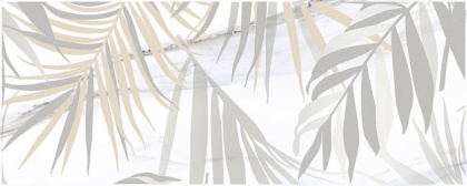 Декор-1 Aria Botanica белый 20х50, шт