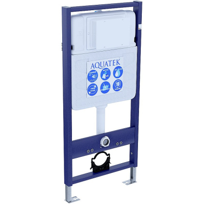 Инсталляция для подвесного унитаза Aquatek Standart 50 INS-0000012, 1130*500*100 мм Инсталляция для подвесного унитаза Aquatek Standart 50 INS-0000012, 1130*500*100 мм