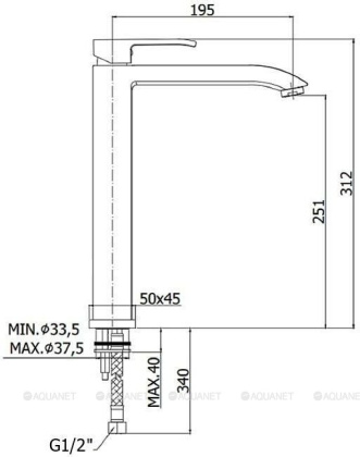 Смеситель для раковины Paffoni Level LES081CR