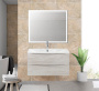 Тумба с раковиной подвесная  BelBagno ACQUA 90 Bianco Lucido, раковина белая Тумба с раковиной подвесная  BelBagno ACQUA 90 Bianco Lucido, раковина белая