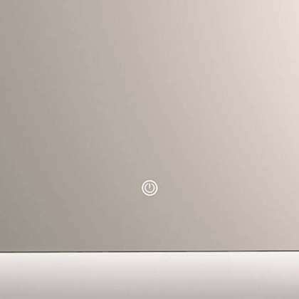 Зеркало LED VLM-3BE600 600х800 c сенсорным выключателем и диммером