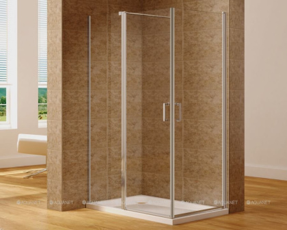 Душевой уголок Aquanet Cinetic 120х90,прозрачное стекло (AE12-N-120H190U-CT + AE12-N-90H190U-CT) Душевой уголок Aquanet Cinetic 120х90,прозрачное стекло (AE12-N-120H190U-CT + AE12-N-90H190U-CT)