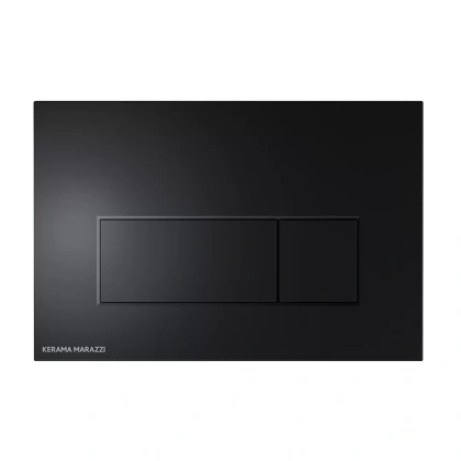 Комплект инсталляции с подвесным унитазом, черной кнопкой смыва и сиденьем