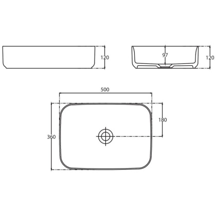 Раковина Allen Brau Fantasy 50х36 4.11021.BD 4.11021.BD