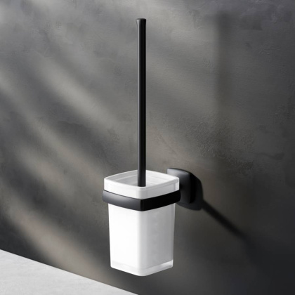 Набор аксессуаров для зоны туалета, черный, AK90T2003B