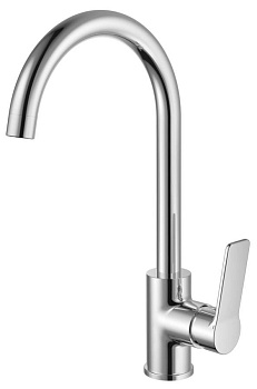 Смеситель для кухни с высоким поворотным изливом RUSH Haiti (HA1935-22)  Смеситель для кухни с высоким поворотным изливом RUSH Haiti (HA1935-22)