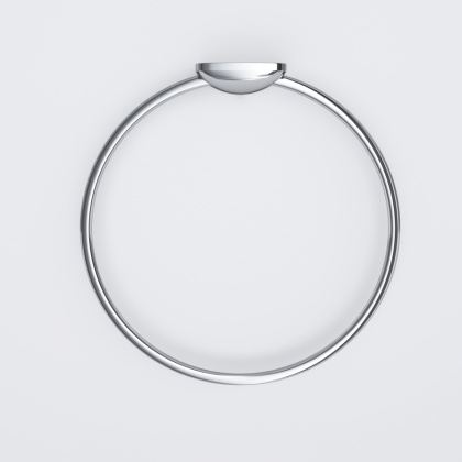 Кольцо для полотенец Inspire V2.0, 19,3х19х3,6 см, хром, A50A34400