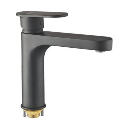 Смеситель для раковины латунь, черный S8701H Смеситель для раковины латунь, черный S8701H