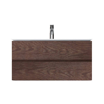 База под раковину Sensation подвесная с ящиками, 51,5х100х48,5 см, коричневая, M30FHX1002TF