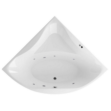 Ванна EXCELLENT Glamour 150x150 "SOFT" (хром) Ванна EXCELLENT Glamour 150x150 "SOFT" (хром)