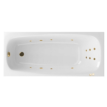 Ванна EXCELLENT Layla 180x80 "LINE" (золото) Ванна EXCELLENT Layla 180x80 "LINE" (золото)