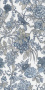 Декор VT\A476\11037R Жардим Синий/Голубой/Белый (60см*30см*9мм) (4шт/0,72м2) Флора 1, шт
