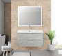 Тумба с раковиной подвесная  BelBagno ACQUA 90 Bianco Lucido, раковина белая Тумба с раковиной подвесная  BelBagno ACQUA 90 Bianco Lucido, раковина белая