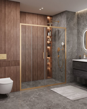 MOLVENO-BF-2-160-C-Cr-IV Душевая дверь