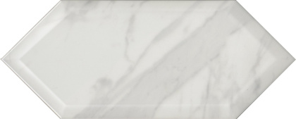 Плитка настенная грань 35009 Келуш Белый глянцевый (34см*14см*6,9мм) (9шт/0,709м2) Мрамор, м2