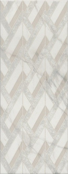 Декор MLD\A97\7198 Алькала белый 20*50*8 (уп\12шт), шт