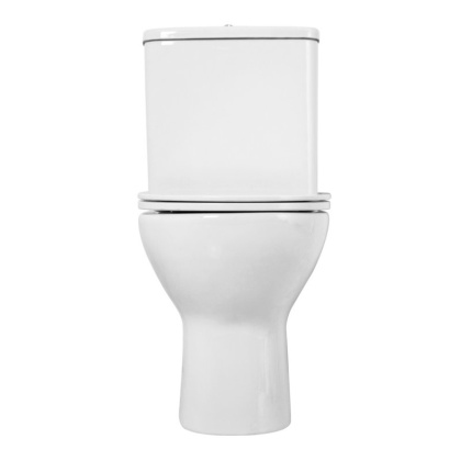 ENERGIA Чаша унитаза с сиденьем дюропласт soft close, P-trap BB8134CPR/SC