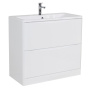 Тумба с раковиной напольная BelBagno ACQUA 100 Bianco Lucido, раковина белая Тумба с раковиной напольная BelBagno ACQUA 100 Bianco Lucido, раковина белая