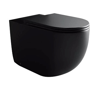 Напольная пристенная чаша унитаза METROPOL Rimless