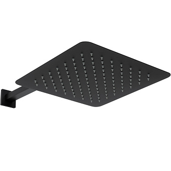 Верхний душ Allen Brau Infinity 5.21A19-31 черный матовый