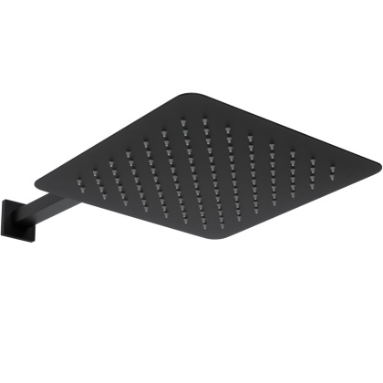 Верхний душ Allen Brau Infinity 5.21A19-31 черный матовый