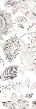 Вставка Calacatta Ice W\DEC M 25х75 NR Glossy 1 Вставка Calacatta Ice W\DEC M 25х75 NR Glossy 1