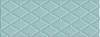 Плитка настенная 15140 Спига голубой структура 15*40*9.3 (19шт\1.14м2), м2