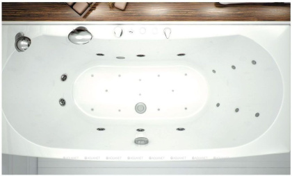 Акриловая ванна Aquanet Izabella 160x75 (с каркасом) Акриловая ванна Aquanet Izabella 160x75 (с каркасом)