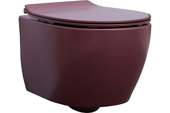 Чаша подвесного унитаза Allen Brau Fantasy 4.11004.BD бордо
