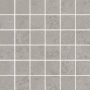 Декор Про Лаймстоун серый матовый мозаичный 30x30x0,9