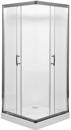 Душевой уголок Aquanet Alfa Cube NAA1142 90x90, прозрачное стекло Душевой уголок Aquanet Alfa Cube NAA1142 90x90, прозрачное стекло