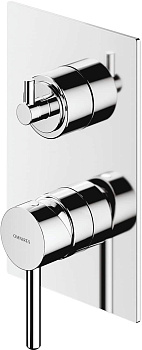 Смеситель для душа скрытого монтажа OMNIRES Y Y1237_KCR (хром) Смеситель для душа скрытого монтажа OMNIRES Y Y1237_KCR (хром)