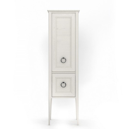 Пенал PLAZA Classic напольный 175, белый матовый Пенал PLAZA Classic напольный 175, белый матовый