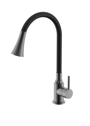 Смеситель Splenka для кухни с гибким изливом S201.4306.09