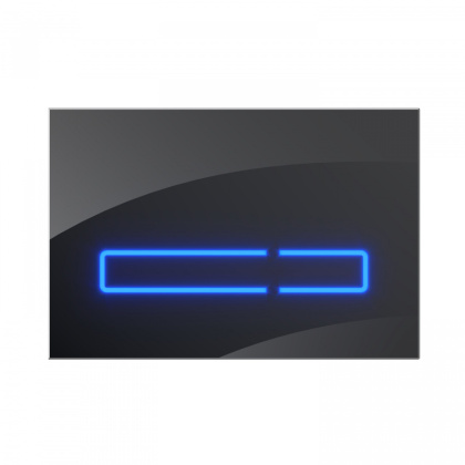 I0450A38 Touchless Pro, клавиша для Инсталляцияяции сенсорная бесконтактная, стекло, Черный